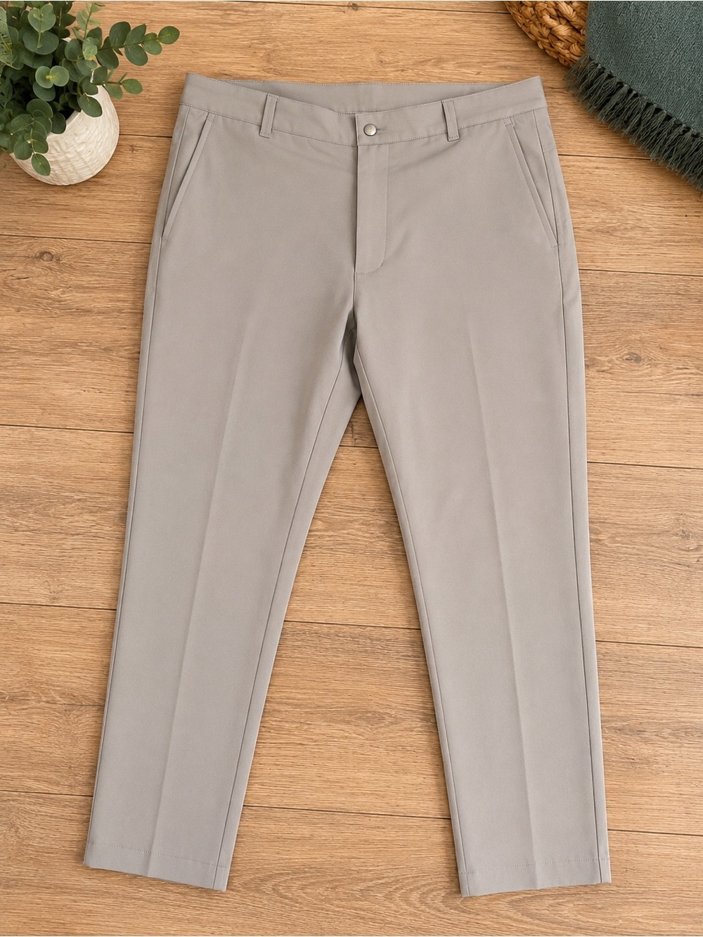 FootJoy Men’s Performance Golf Pants 36x32 Stretch Gray Athletic Fit